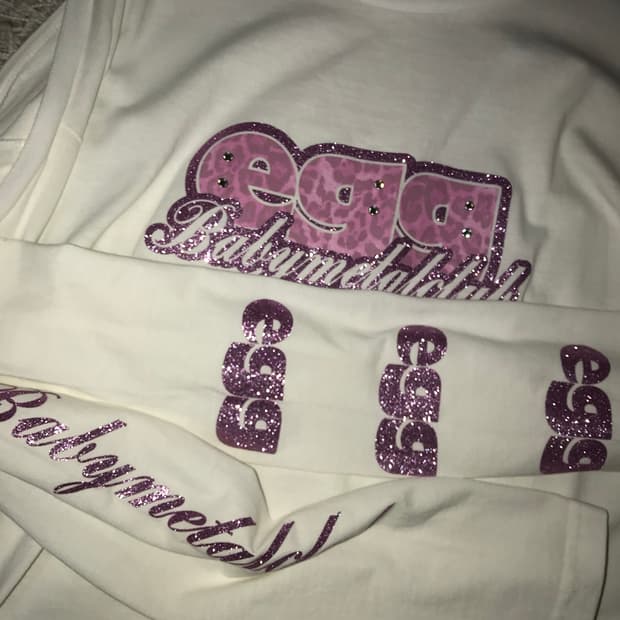 베이비메탈클럽 Twinkle Cut Longsleeve t (white)