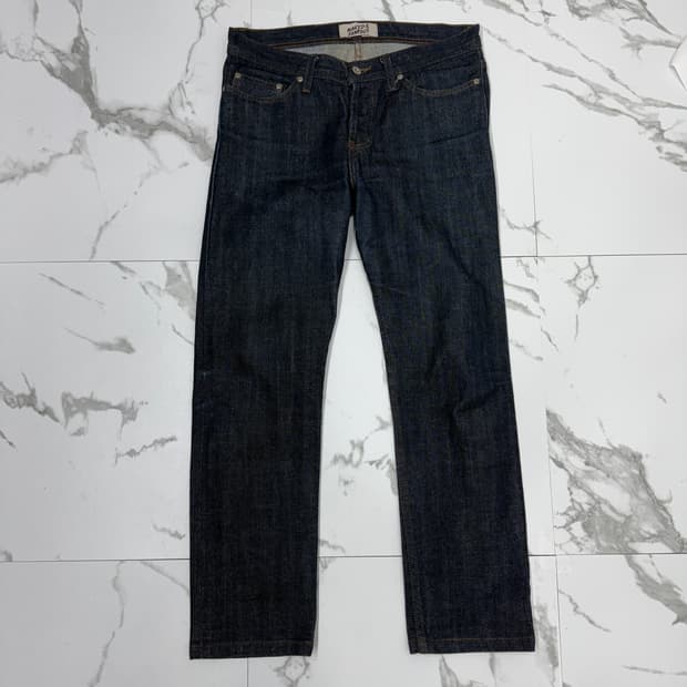 네이키드 앤 페이머스 위어드 가이 스트레치 셀비지 데님 팬츠