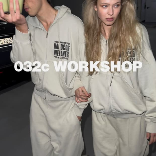 032c hardcore 후드집업