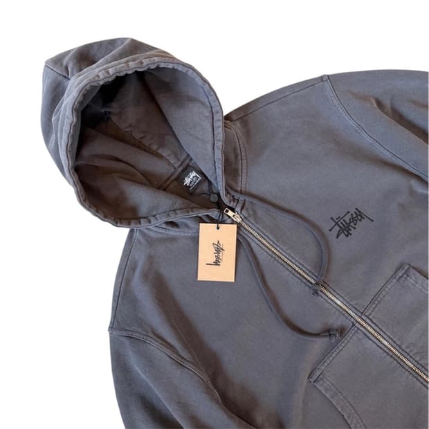 스투시 피그먼트 후드 