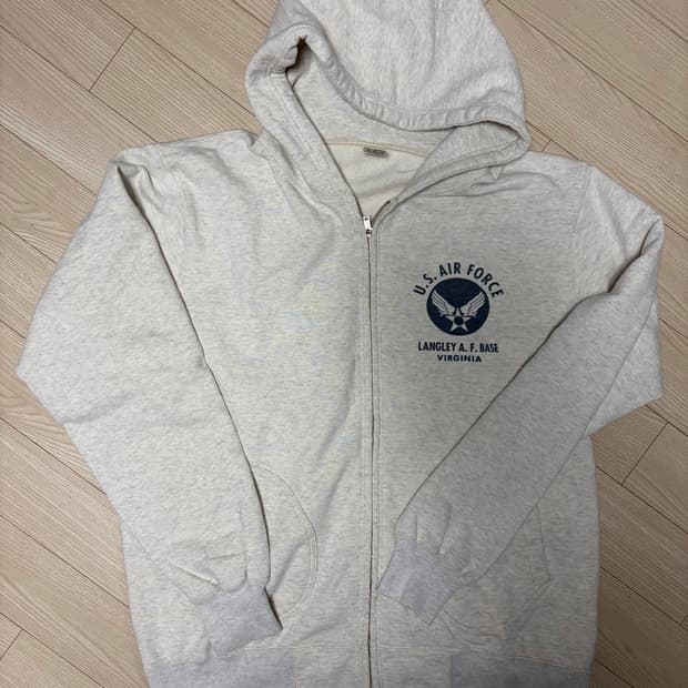 버즈릭슨 후드집업 오트밀 새상품급