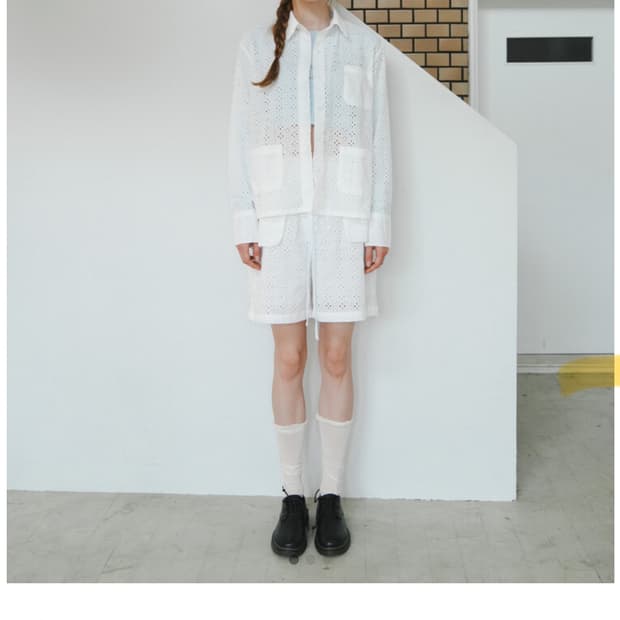 인앤양인하모니 Sunflower shirts jacket