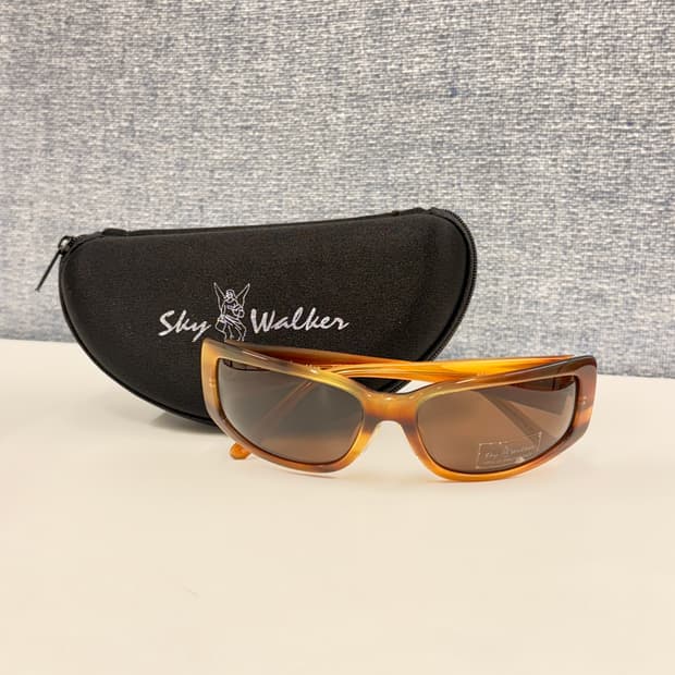 와이드핏 뿔테 선글라스