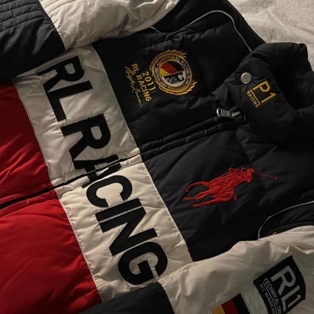 폴로 빅포니 독일 레이싱 패딩