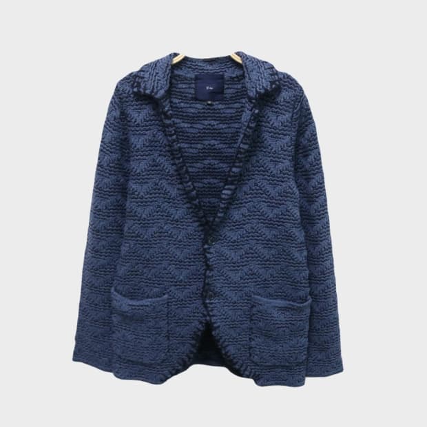 G-STAGE 울 혼방 니트 자켓 60183