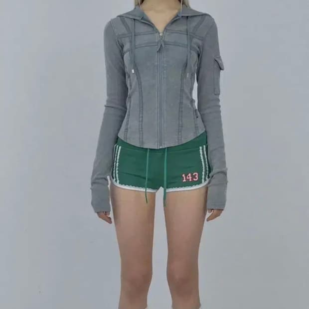 스컬프터 Washed Bondage Hoodie 새상품