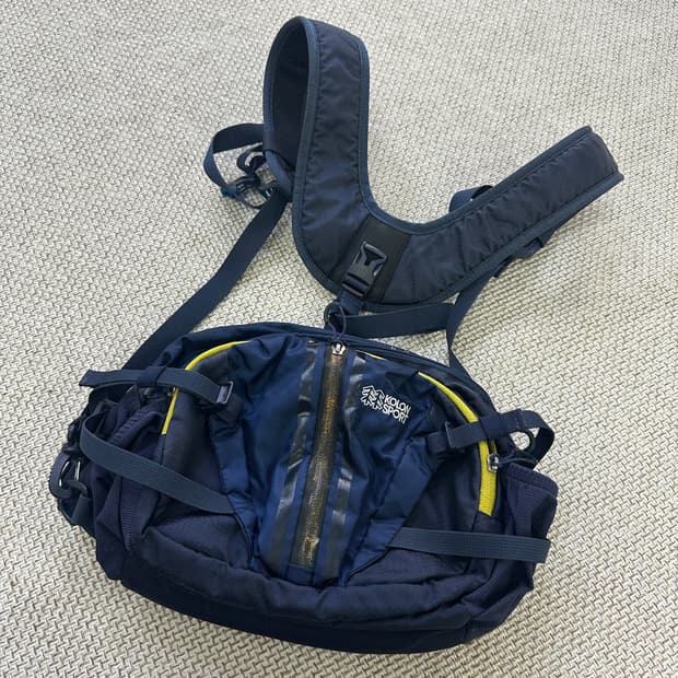 실측확인 코오롱스포츠 벌쳐 투웨이백 0406D