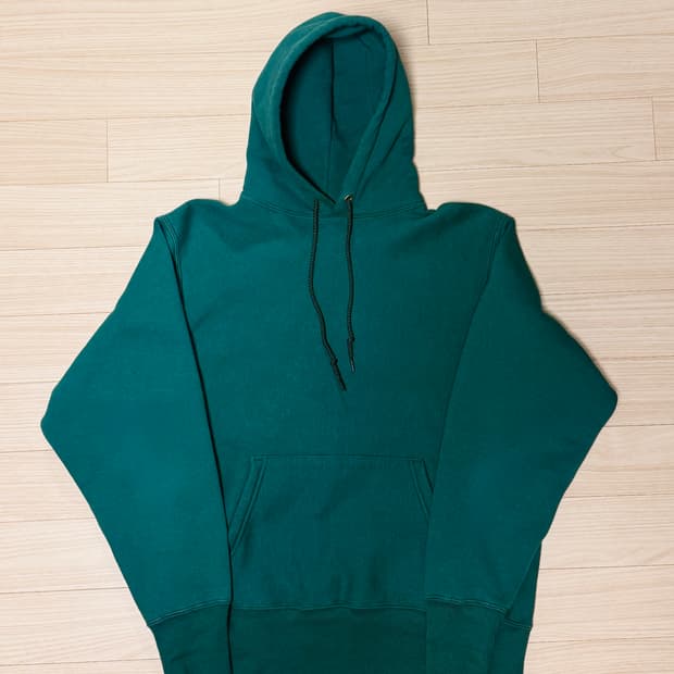 캠버 그린 컬러 후드 M사이즈