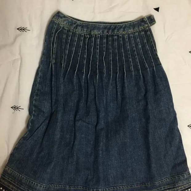 모리걸 하구미 진청 진주 미디스커트