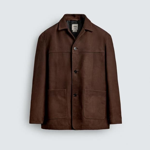 ZARA 버팔로 가죽자켓