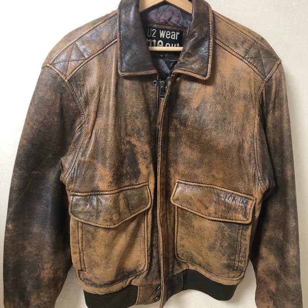 A-2 가죽자켓 팝니다
