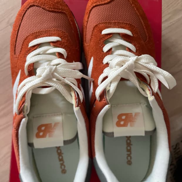 뉴발란스 574 헤리티지 오렌지 275