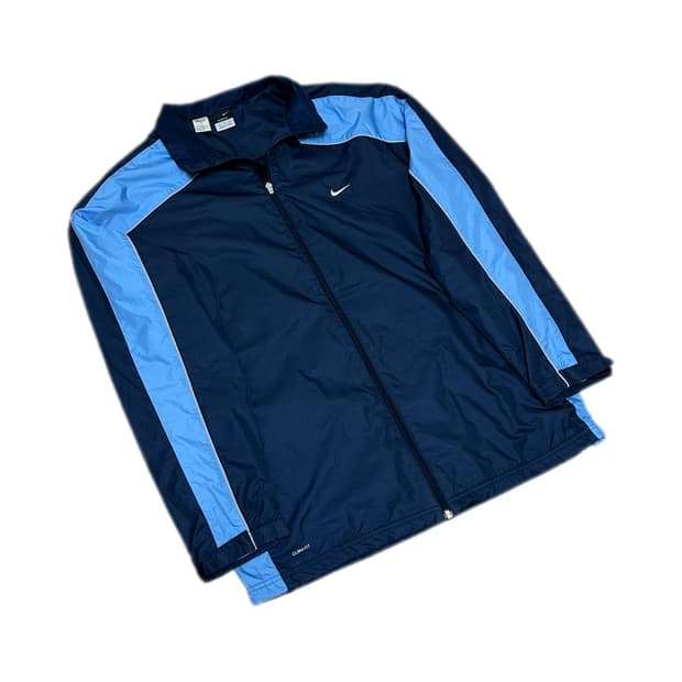 00s 나이키 네이비 스카이블루 바람막이 자켓