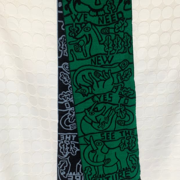 WALTER VAN BEIRENDONCK 23fw 머플러