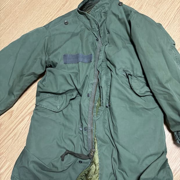 80년대 오리지널 m65 피쉬테일 파카 m