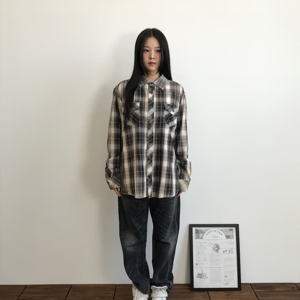 Villand Check Work Shirt