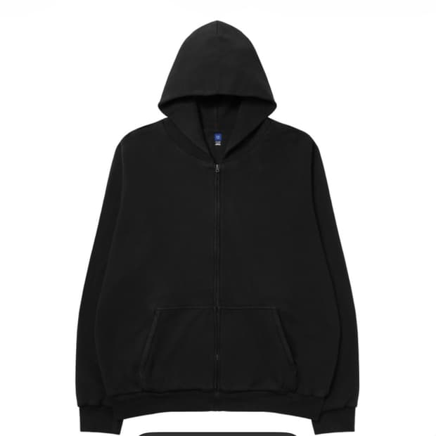 이지갭 후드집업 블랙