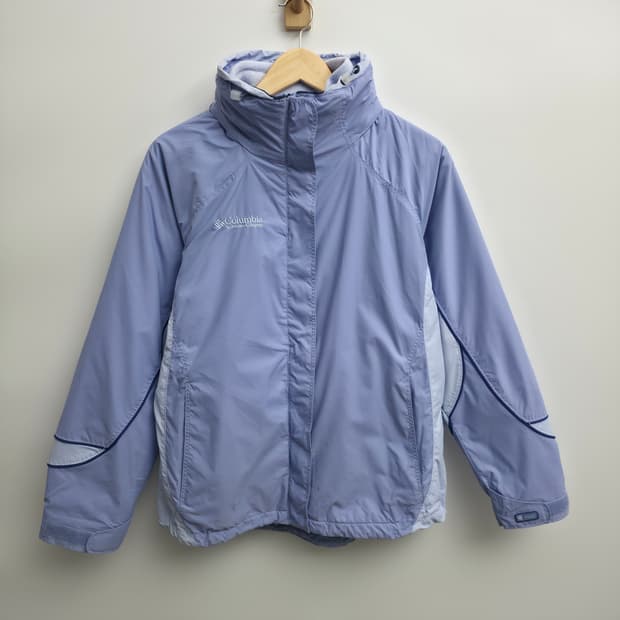 [M] 컬럼비아 라벤더 바람막이 플리스 내피