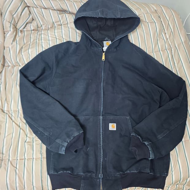 칼하트 덕액티브 후드집업 자켓