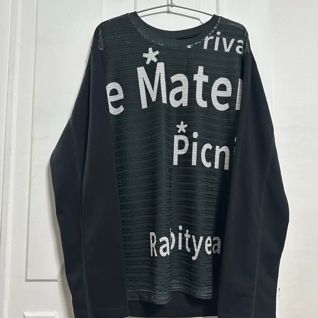 엠피큐 MPQ 매쉬 니트