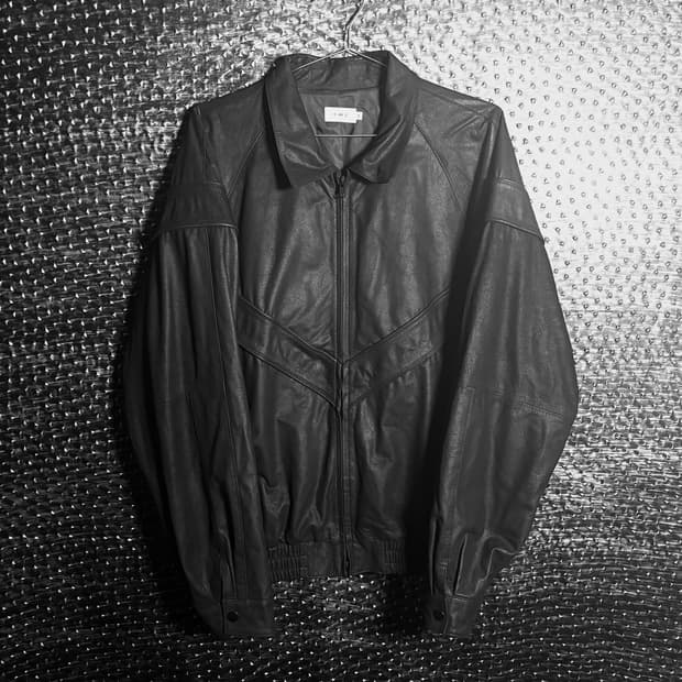 I AM I  블루종 코팅자켓