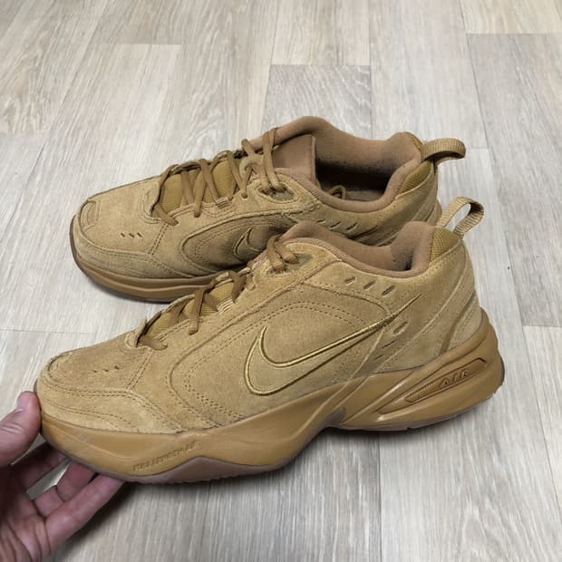(275) 나이키 NIKE 에어 모나크 SE 스웨이드 위트 된장 브라운
