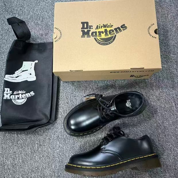 닥터마틴 1461 스무스 옥스포드 슈즈 블랙