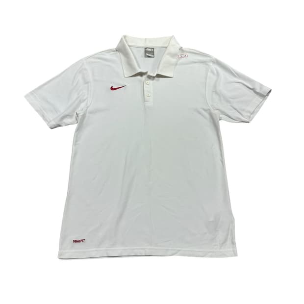 ✨ (바배) 나이키 레드 스우시 기본 카라 반팔티 