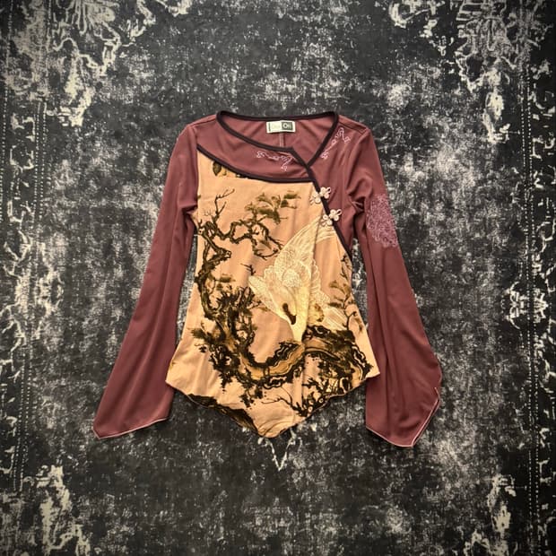 “Ozz-on” Chipao Design Long sleeve
