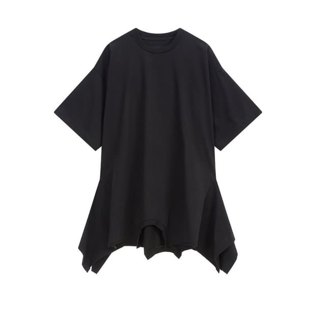 메종 마르지엘라 리버스 티 드레이프 원피스