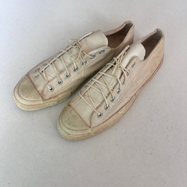 70s 미군 오리지널 단화 활동화 캔버스 운동화 PF 인더스트리 10.5