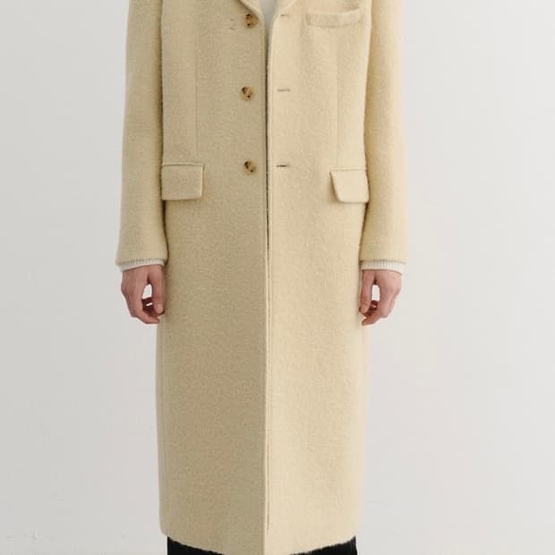 던스트 부클레 울 코트 L사이즈