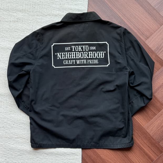 네이버후드 드리즐러 자켓 블랙 M