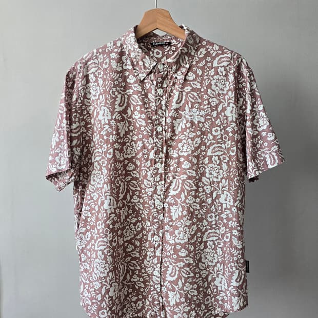 ELEMENT 플로럴 하와이안 셔츠 L