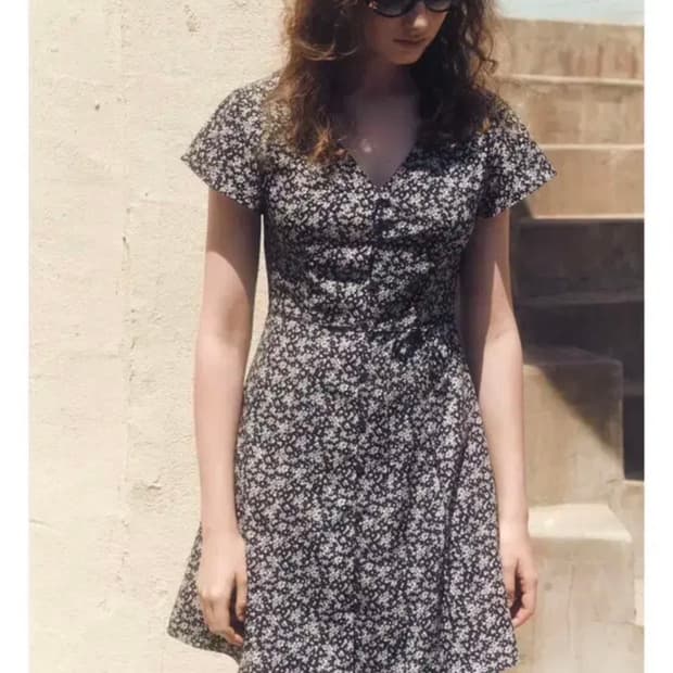 새) 르에 lea lily mini dress