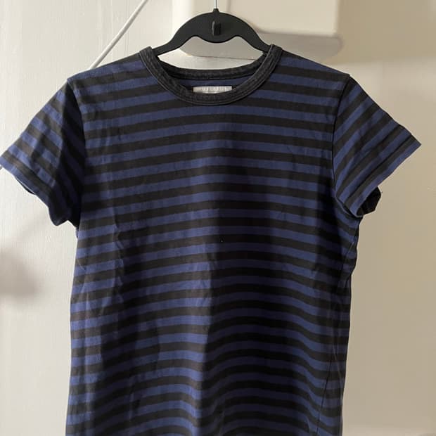 아네스베 스트라이프 반팔 탑