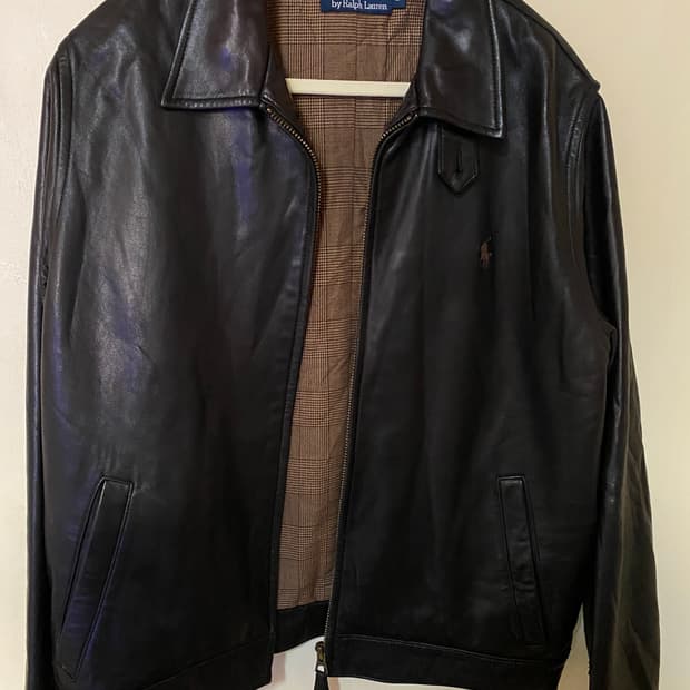 폴로 양가죽 자켓