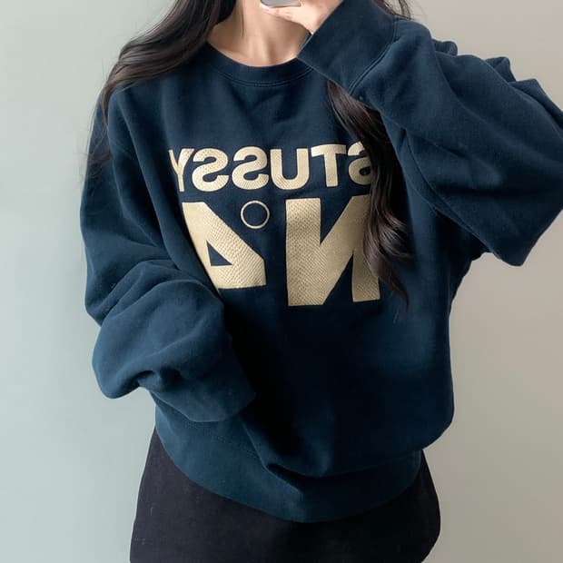 스투시  N4 맨투맨