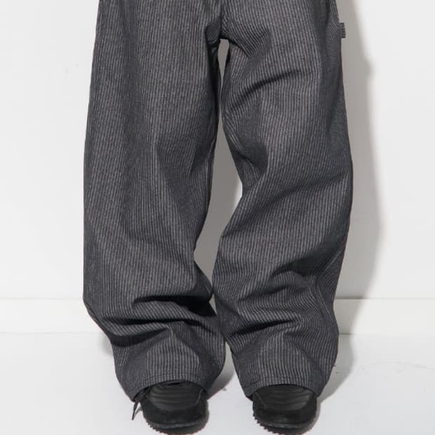 헬름 스트라이프 팬츠