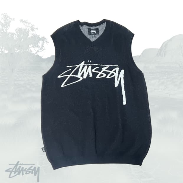 [급매] 스투시 오스트레일리아 빅로고 베스트 XL