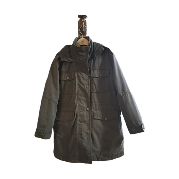 (드라이크리닝 완료)클라비스 카키 야상