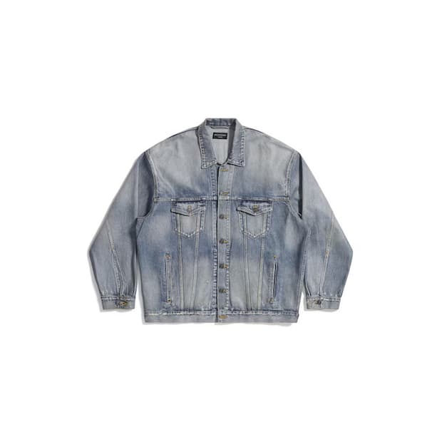 Balenciaga oversized denim jacket