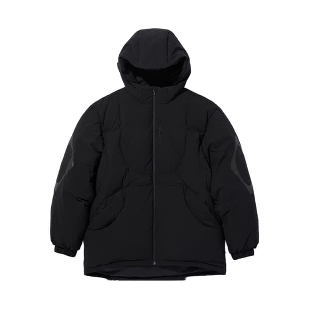 미스치프 MSCHF 롬버스 후디드 다운 패딩 검정 M