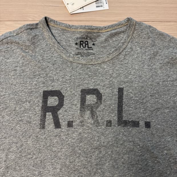 rrl 로고 반팔