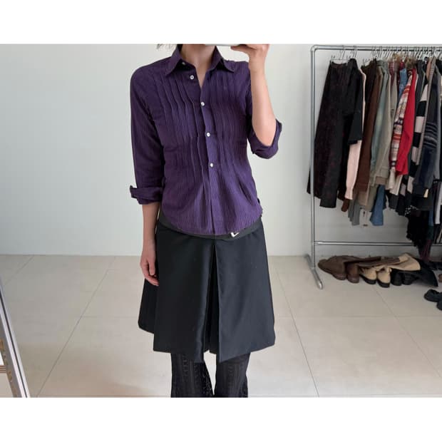 빈티지 블라우스