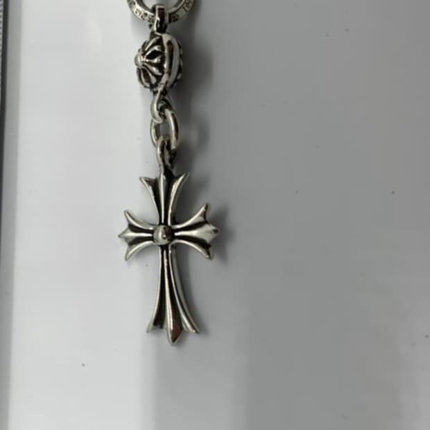 크롬하츠 원볼 타이니 크로스 펜던트
