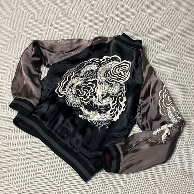 빈티지 양면 스카잔 S