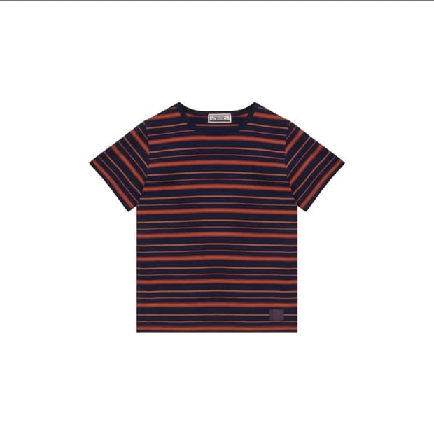 Saros Stripe T-shirt - Orange(2)