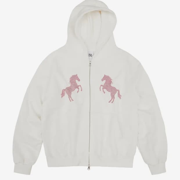 미드나잇무브 후드집업  horse hood zip up