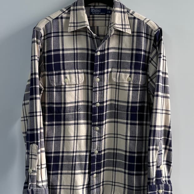 폴로 투포켓 체크 셔츠 (va.6)